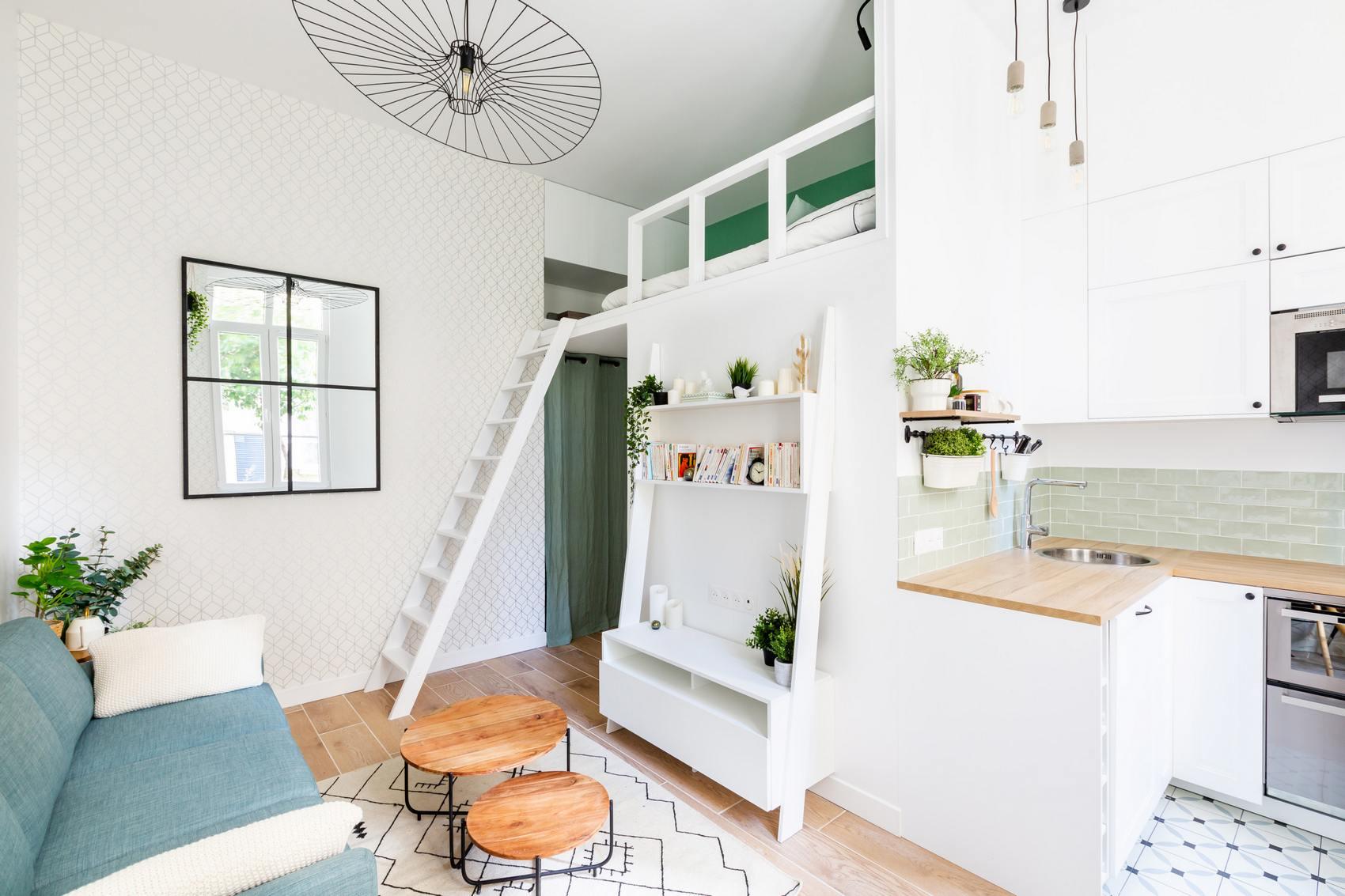 Màn "rũ bùn" thần sầu, ai ngắm cũng khen của căn hộ 19m² 20 năm tuổi từng rất tồi tàn