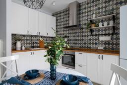 Căn hộ 46m² với nội thất màu xanh lam yên bình, tinh tế của cặp vợ chồng son