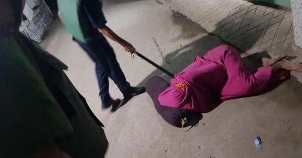 Dở khóc dở cười với câu chuyện người đàn ông quấn chăn nằm bất động trên đường