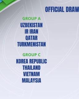 ĐT Việt Nam nằm chung bảng với Thái Lan, Malaysia ở vòng chung kết U23 châu Á 2022