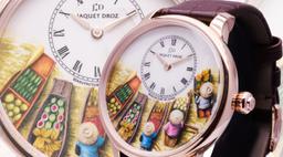 Độc đáo hình ảnh chợ nổi miền Tây trên đồng hồ Petite Heure Minute Floating Market của Jaquet Droz