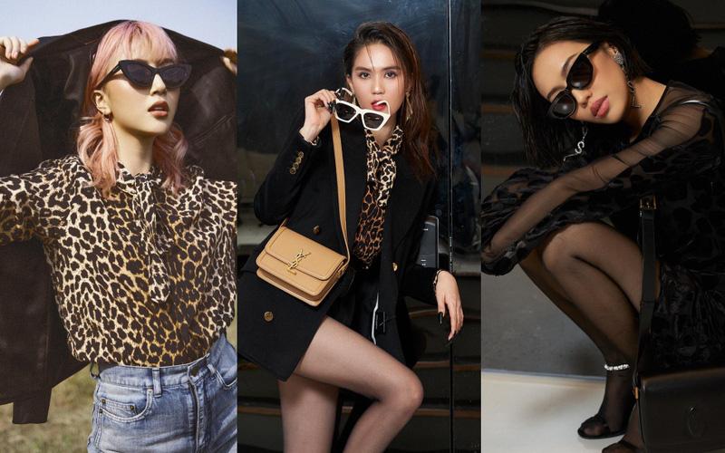 Quỳnh Anh Shyn, Ngọc Trinh, Diệu Nhi đọ thần thái trong trang phục Saint Laurent