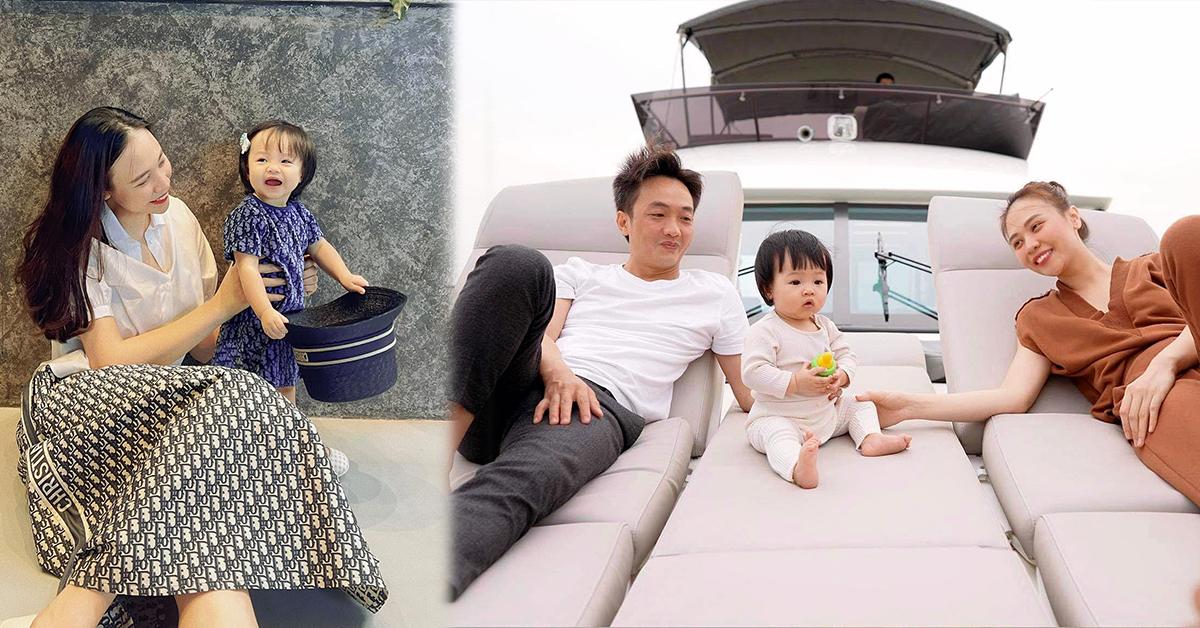 Ái nữ nhà Cường Đô La diện nguyên cây đồ hiệu, sành điệu chuẩn “rich kid”